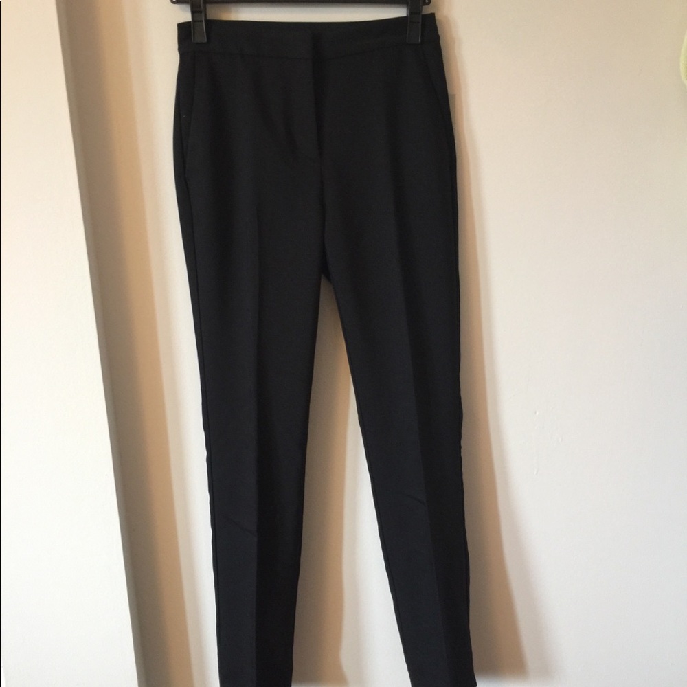 Zara tapered black slacks work pants size XS
